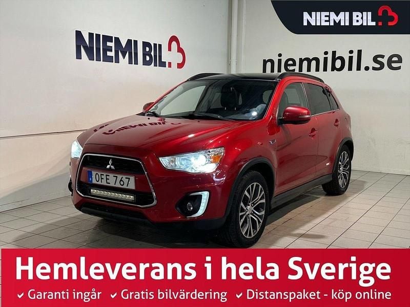 Röd Begagnad 2016 Mitsubishi ASX SUV | 144 900 kr (Marknadspris) - Bild 1/3