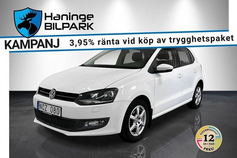 Vit Begagnad 2012 VW Polo Halvkombi | 79 900 kr (Marknadspris) - Bild 1/2