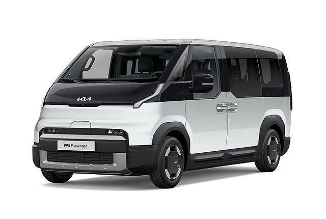 Snow white pearl Ny 2026 Kia PV5 Plus Minibuss | 586 900 kr - Bild 1/4