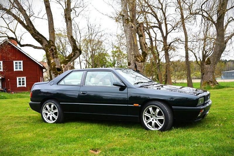 Begagnad Maserati Ghibli GT 305 HK (224 kW) 1995 Dark green/cream leather Sportkupé