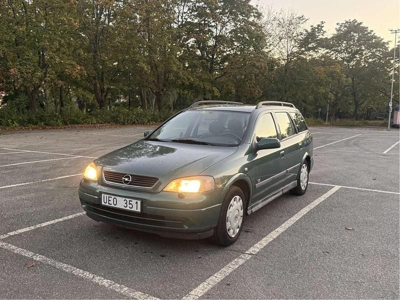 Grön Begagnad 2003 Opel Astra Kombi | 23 000 kr (Bra pris) - Bild 1/3