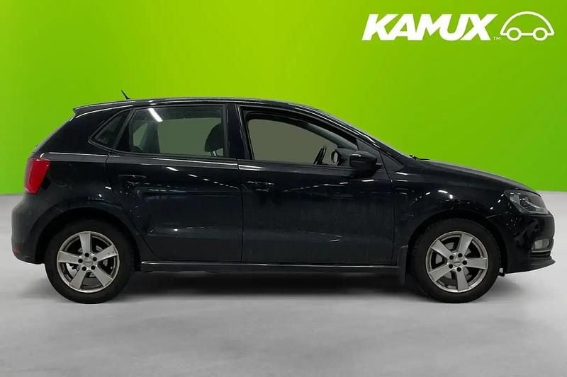 Begagnad VW Polo 90 HK (66 kW) 2017 Svart Halvkombi