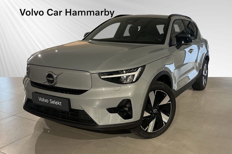 Grå Ny 2024 Volvo EX40 Plus SUV | 489 000 kr (Superpris) - Bild 1/4