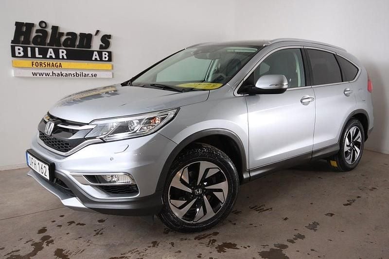 Silver Begagnad 2016 Honda CR-V Executive SUV | 179 500 kr (Bra pris) - Bild 1/4