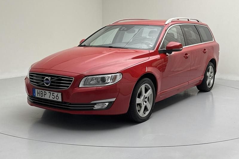 Röd Begagnad 2016 Volvo V70 Standard Kombi | 116 000 kr (Marknadspris) - Bild 1/4