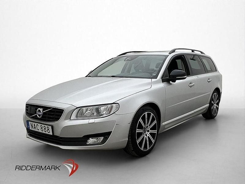 Begagnad Volvo V70 Dynamic 181 HK (133 kW) 2014 Silver Kombi