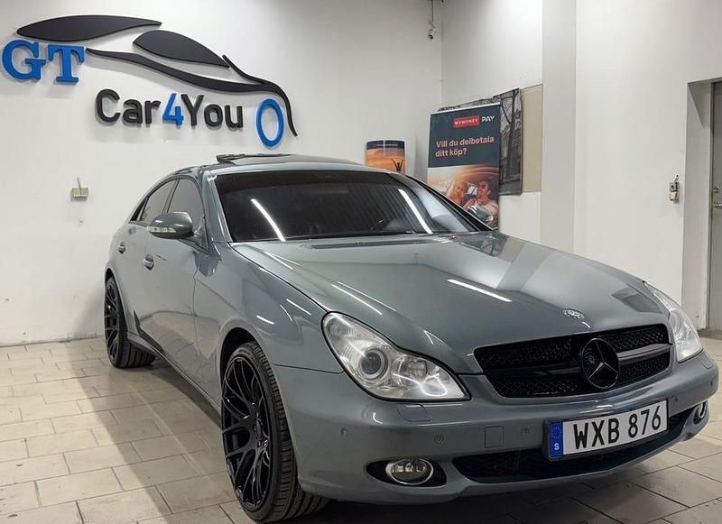 Begagnad Mercedes CLS350 272 HK (200 kW) 2005 Grå Sportkupé