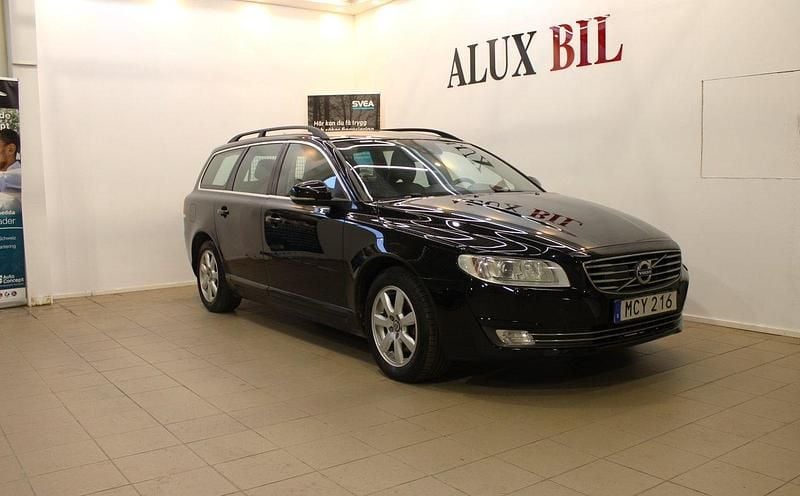 Svart Begagnad 2016 Volvo V70 Standard Kombi | 129 900 kr (Marknadspris) - Bild 1/4