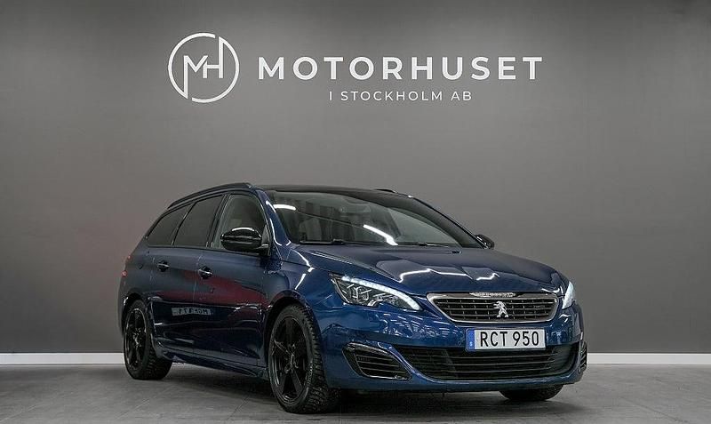 Begagnad Peugeot 308 GT 181 HK (133 kW) 2015 Lila Kombi