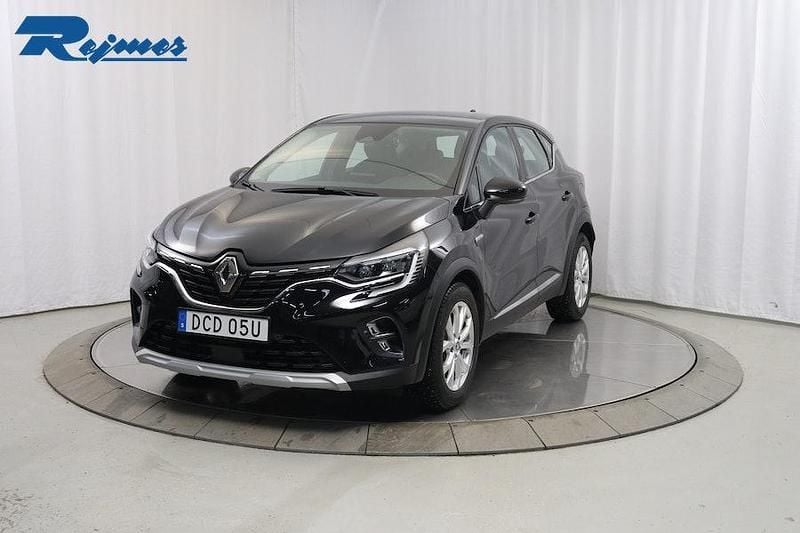 Svart Begagnad 2021 Renault Captur Intens SUV | 189 800 kr (Marknadspris) - Bild 1/4