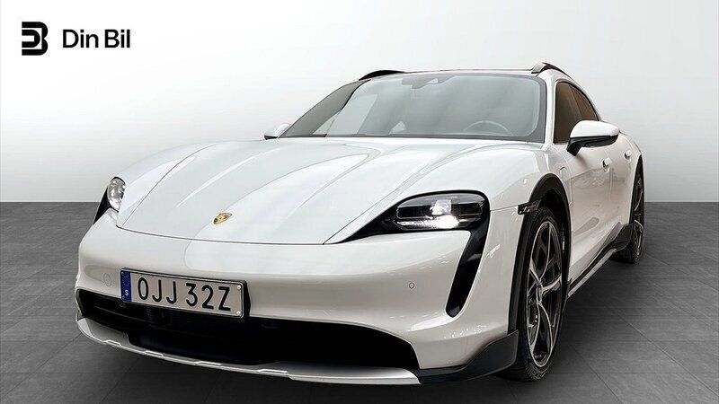 Vit (white) Begagnad 2021 Porsche Taycan Cross Turismo Sedan | 759 000 kr - Bild 1/4