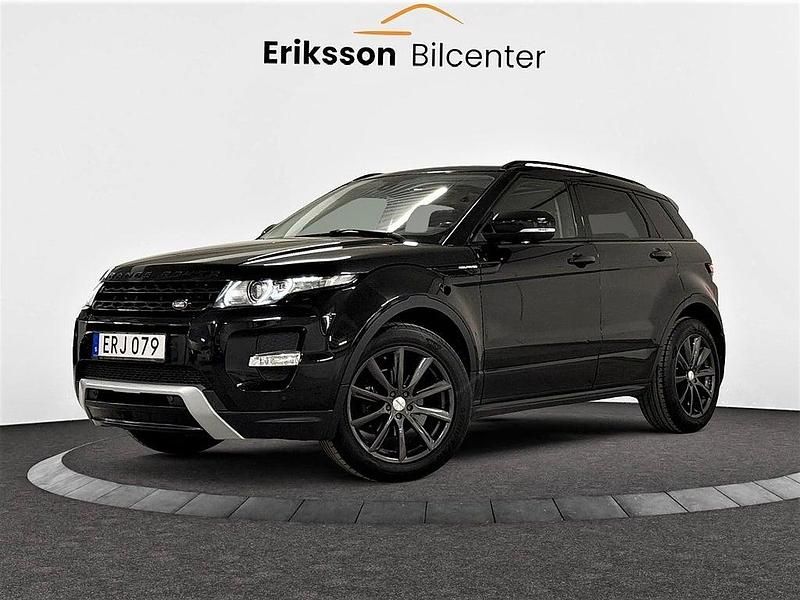 Svart Begagnad 2013 Land Rover Range Rover evoque SUV | 164 900 kr (Lite dyr) - Bild 1/4