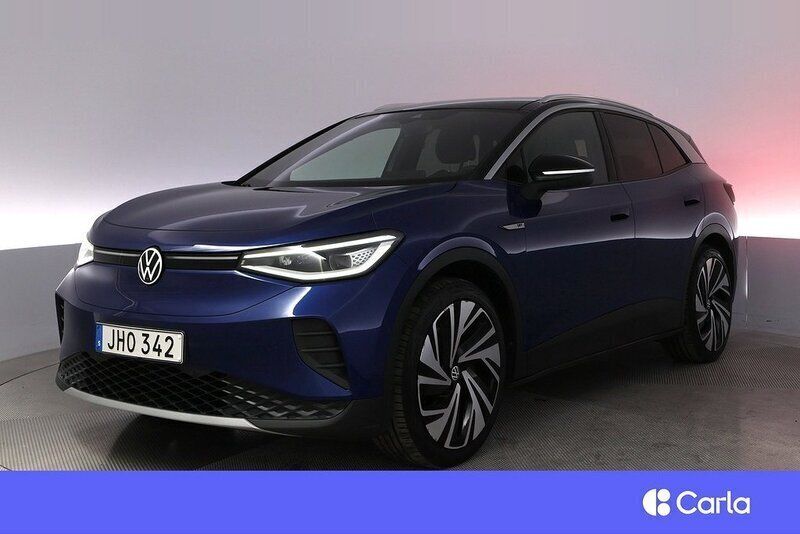 Blå Begagnad 2021 VW ID.4 SUV | 289 900 kr (Marknadspris) - Bild 1/3