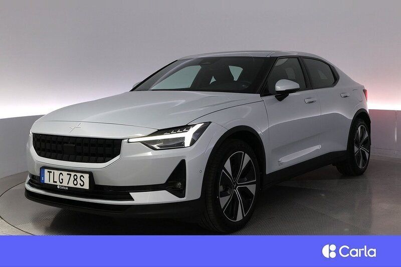 Silver Begagnad 2022 Polestar 2 Pilot Sedan | 354 900 kr - Bild 1/4
