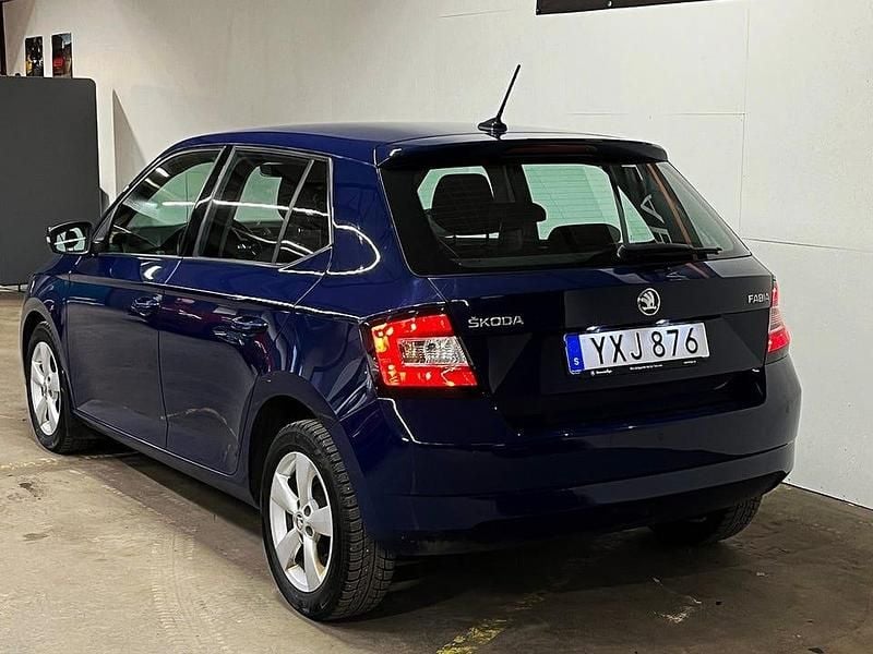Begagnad Skoda Fabia Style 95 HK (69 kW) 2018 Blå