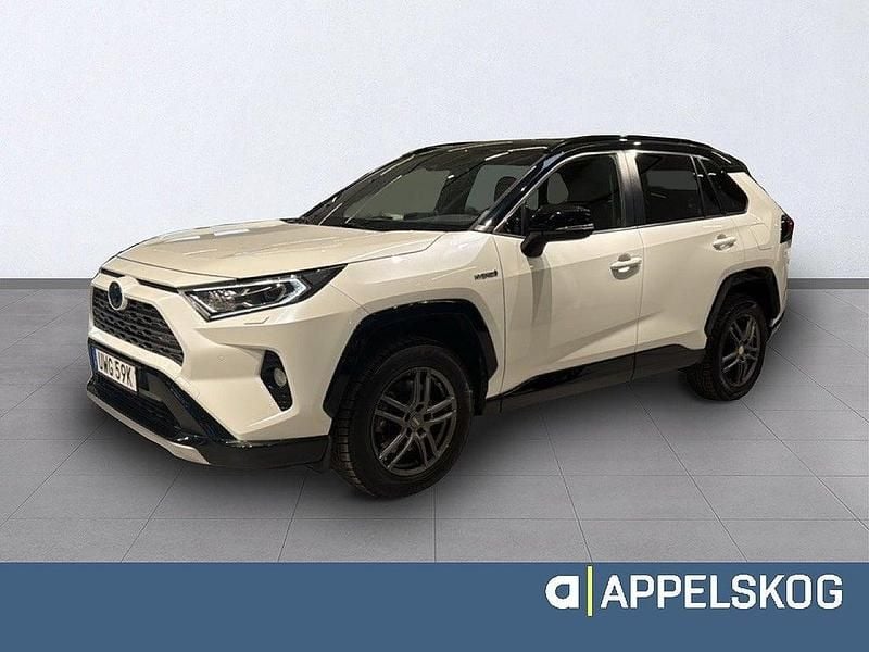 Vit Begagnad 2020 Toyota RAV4 Hybrid Style SUV | 314 900 kr (Marknadspris) - Bild 1/4