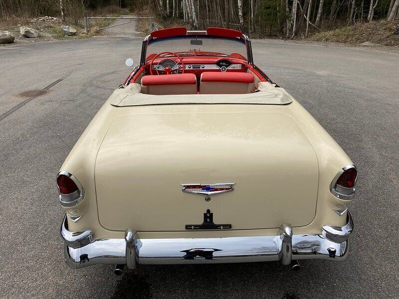 Begagnad Chevrolet Bel Air 1955 Gypsy red Cab