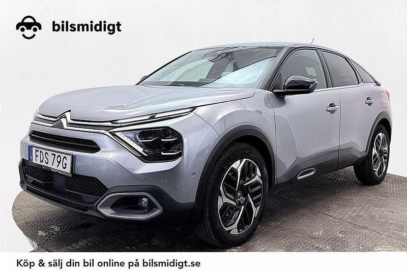 Grå Begagnad 2022 Citroën C4 Shine Halvkombi | 207 900 kr (Marknadspris) - Bild 1/3
