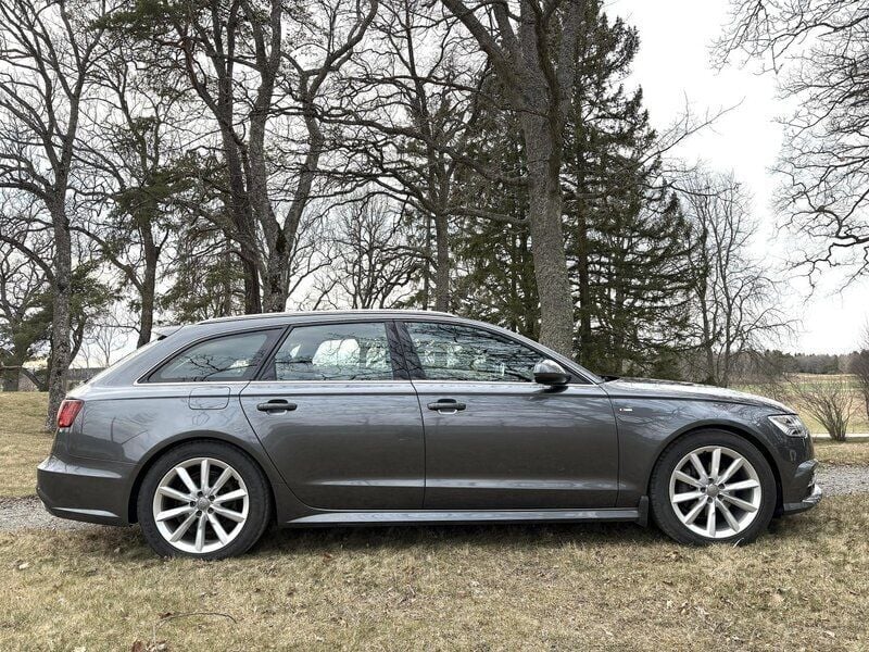 Grå Begagnad 2018 Audi A6 S-Line Kombi | 224 000 kr (Bra pris) - Bild 1/4