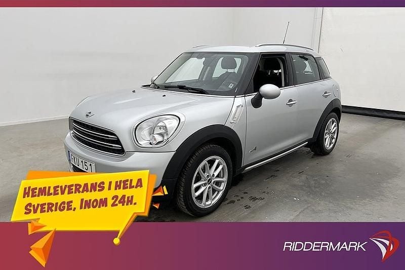 Silver Begagnad 2016 Mini Cooper D Countryman SUV | 174 800 kr - Bild 1/3