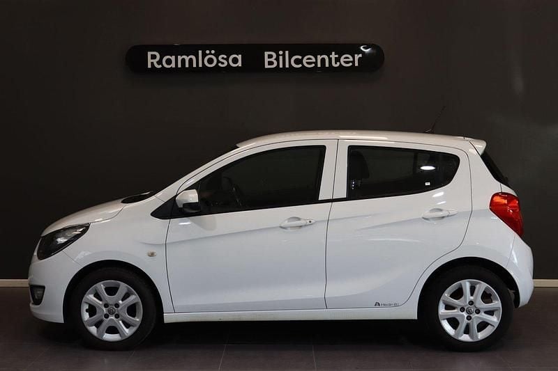 Vit Begagnad 2016 Opel Karl Halvkombi | 89 900 kr (Lite dyr) - Bild 1/4