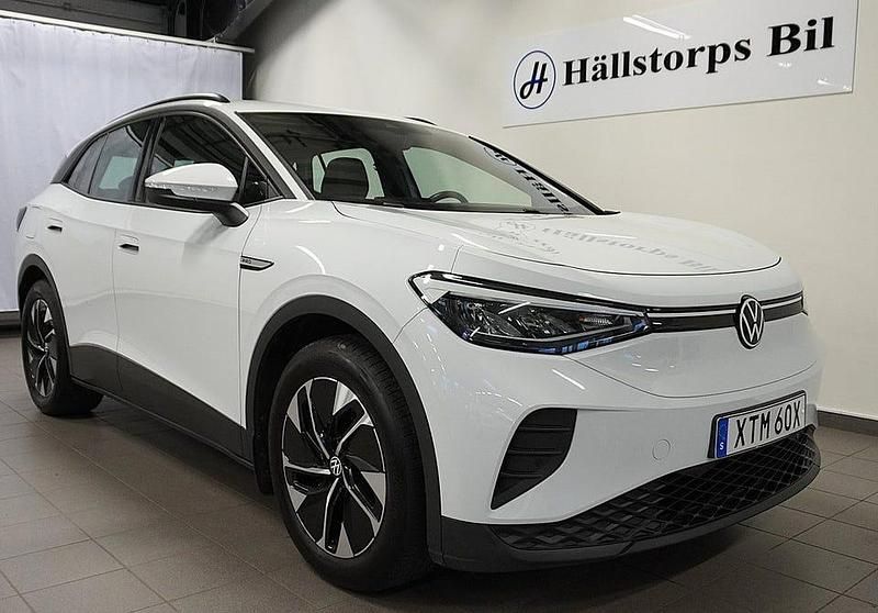 Vit Begagnad 2021 VW ID.4 Pro Performance SUV | 299 900 kr (Bra pris) - Bild 1/3