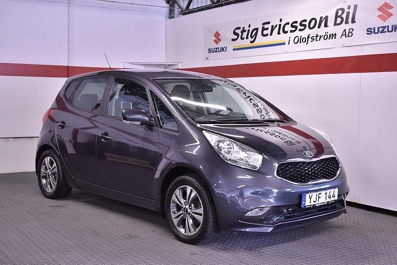 Grå Begagnad 2016 Kia Venga Comfort Halvkombi | 98 500 kr (Lite dyr) - Bild 1/4