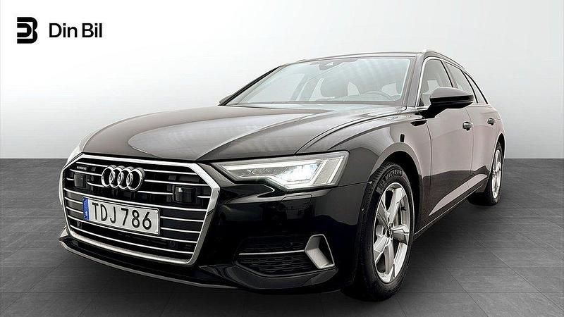 Svart (brilliantsvart) Begagnad 2023 Audi A6 Sport Kombi | 429 000 kr (Marknadspris) - Bild 1/4