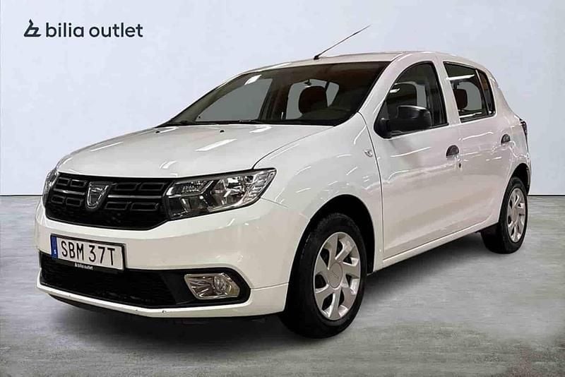 Vit Begagnad 2020 Dacia Sandero Halvkombi | 74 900 kr (Bra pris) - Bild 1/1