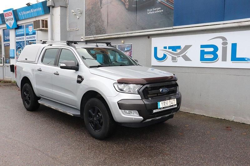 Grå Begagnad 2018 Ford Ranger Pickup | 169 000 kr (Marknadspris) - Bild 1/4