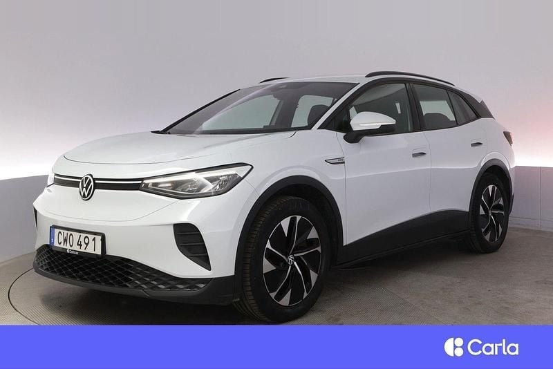 Vit Begagnad 2021 VW ID.4 Pro Performance SUV | 288 900 kr (Marknadspris) - Bild 1/4