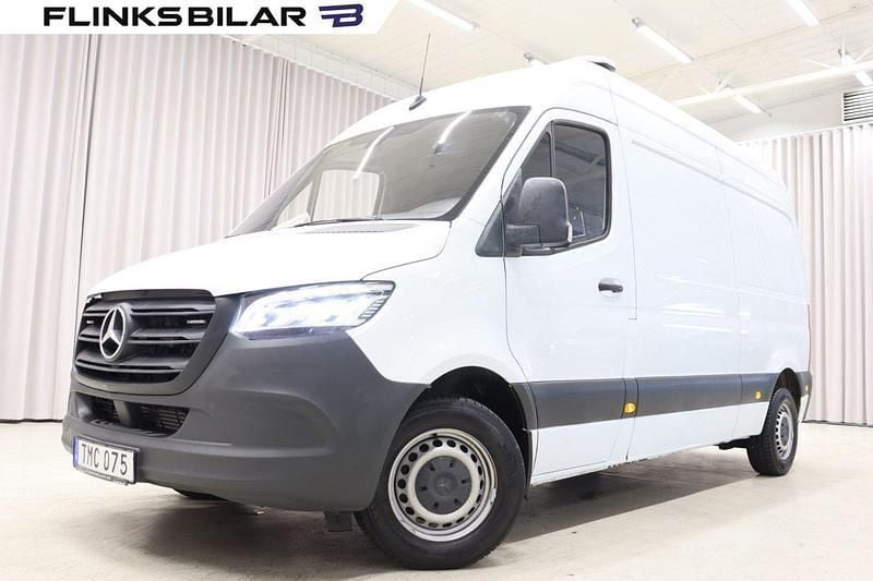 Vit Begagnad 2019 Mercedes Sprinter Van | 269 900 kr (Dyr) - Bild 1/4