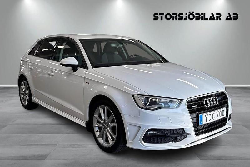 Vit Begagnad 2016 Audi A3 Ambition Kombi | 129 000 kr (Lite dyr) - Bild 1/4