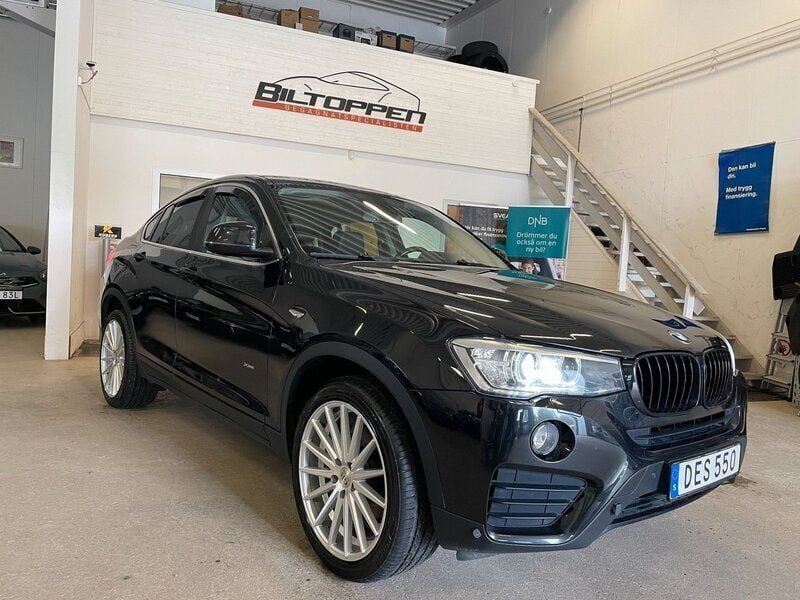 Svart Begagnad 2014 BMW X4 M Sport SUV | 239 000 kr - Bild 1/4