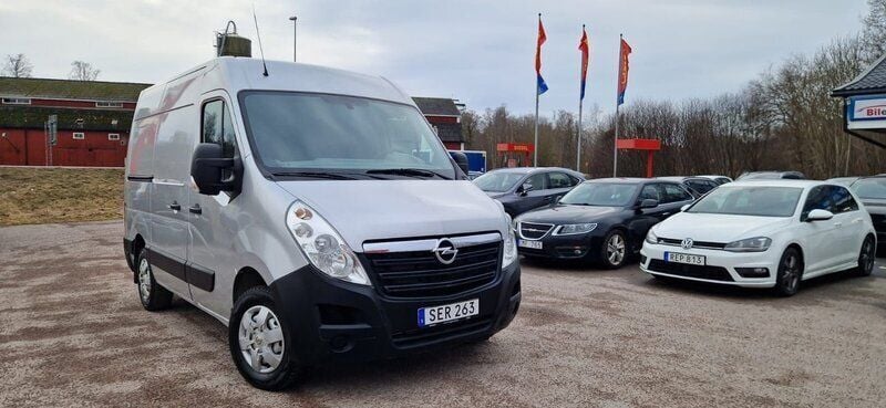 Grå Begagnad 2015 Opel Movano Van | 89 900 kr (Superpris) - Bild 1/4