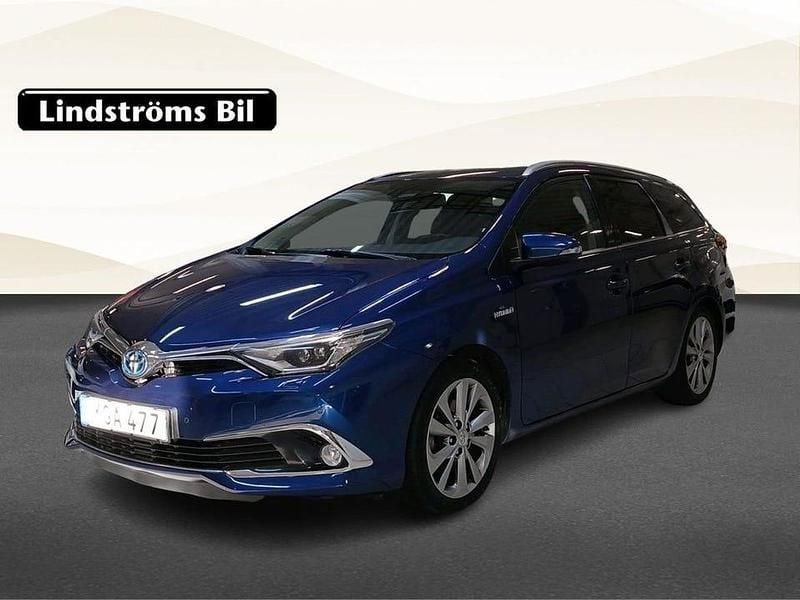 Blå Begagnad 2016 Toyota Auris Touring Sports Sport Kombi | 119 000 kr (Marknadspris) - Bild 1/2