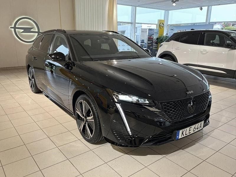 Svart Begagnad 2024 Peugeot 308 GT Kombi | 289 900 kr (Marknadspris) - Bild 1/4