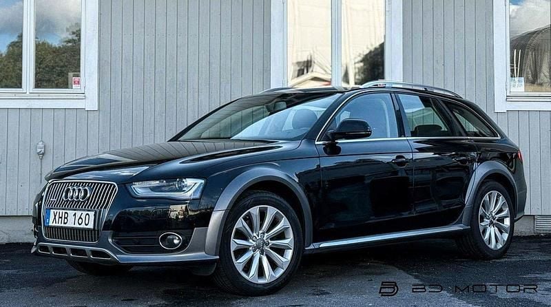 Svart Begagnad 2015 Audi A4 Allroad Kombi | 134 900 kr (Marknadspris) - Bild 1/4
