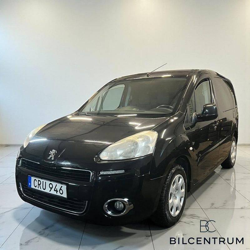 Svart Begagnad 2014 Peugeot Partner Van | 54 900 kr (Marknadspris) - Bild 1/4