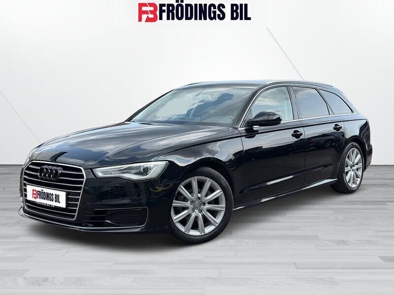 Svart Begagnad 2015 Audi A6 Sport Kombi | 144 900 kr (Marknadspris) - Bild 1/4
