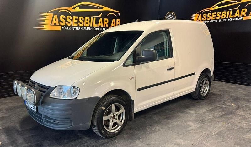 Vit Begagnad 2009 VW Caddy Minibuss | 39 900 kr (Bra pris) - Bild 1/1