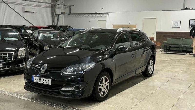 Begagnad Renault Mégane III LIMITED 116 HK (85 kW) 2016 Svart