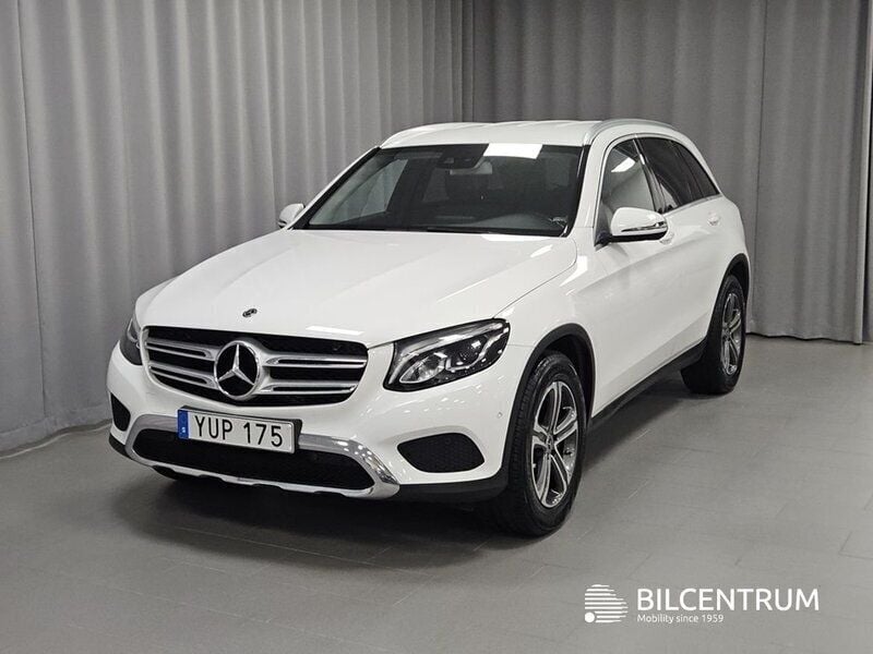 Vit Begagnad 2019 Mercedes GLC220 Exclusive SUV | 289 700 kr (Bra pris) - Bild 1/4