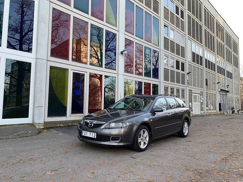 Grå Begagnad 2007 Mazda 6 Edition Kombi | 34 900 kr (Bra pris) - Bild 1/4