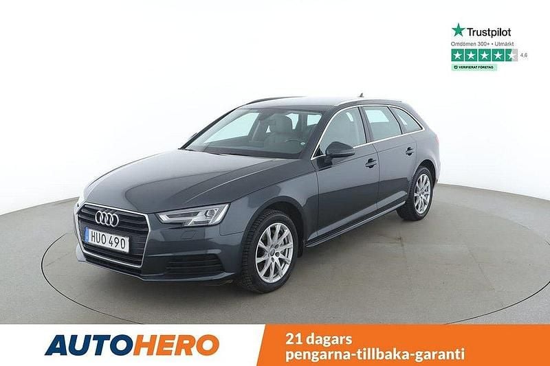 Grå Begagnad 2016 Audi A4 Kombi | 163 000 kr (Superpris) - Bild 1/4