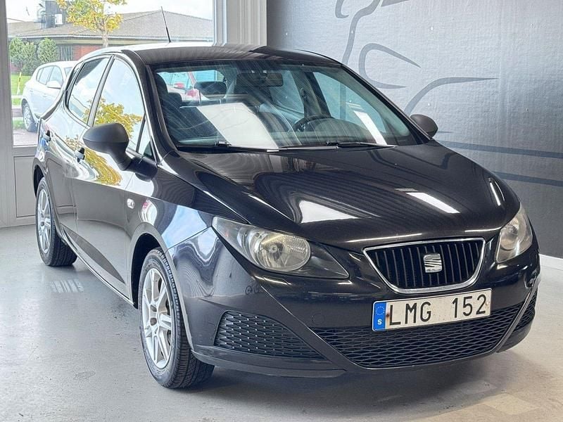 Svart Begagnad 2009 Seat Ibiza Reference Halvkombi | 39 900 kr (Lite dyr) - Bild 1/3