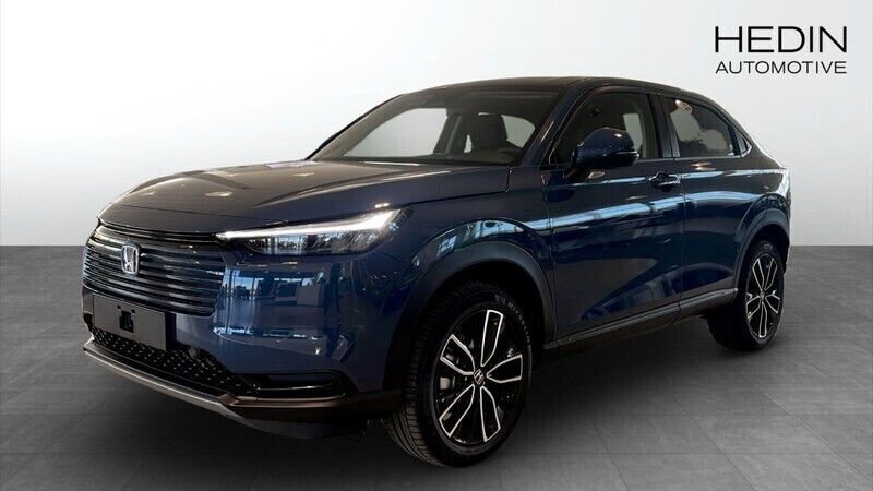 Mörkblå (blue) Ny 2025 Honda HR-V Elegance SUV | 339 900 kr (Marknadspris) - Bild 1/4