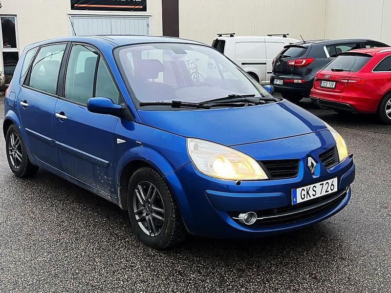 Begagnad Renault Scénic II 112 HK (82 kW) 2008 Blåmet Minibuss