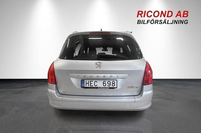 Begagnad Peugeot 308 SW 109 HK (80 kW) 2009 Silvermet Kombi