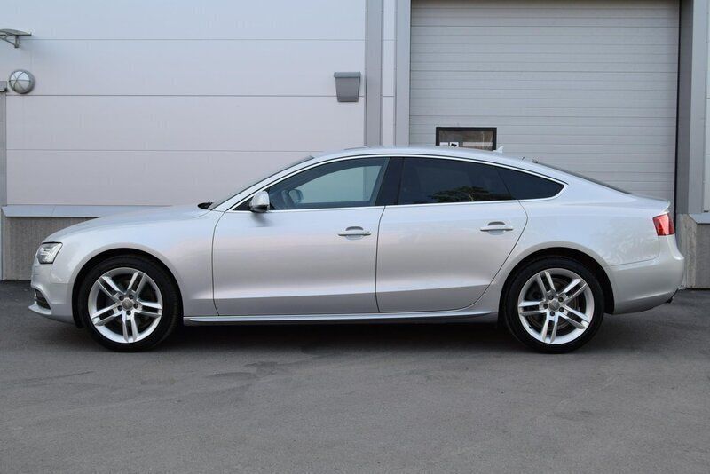 Silver Begagnad 2013 Audi A5 Sportback Halvkombi | 149 000 kr (Marknadspris) - Bild 1/4